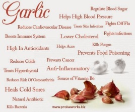 Garlic has so many uses it's ridiculous.